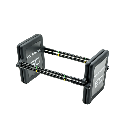 PowerBlock Adjustable Dumbbells Stage 2 - 40lb to 60lb Pro 100 EXP Dumbbell Set