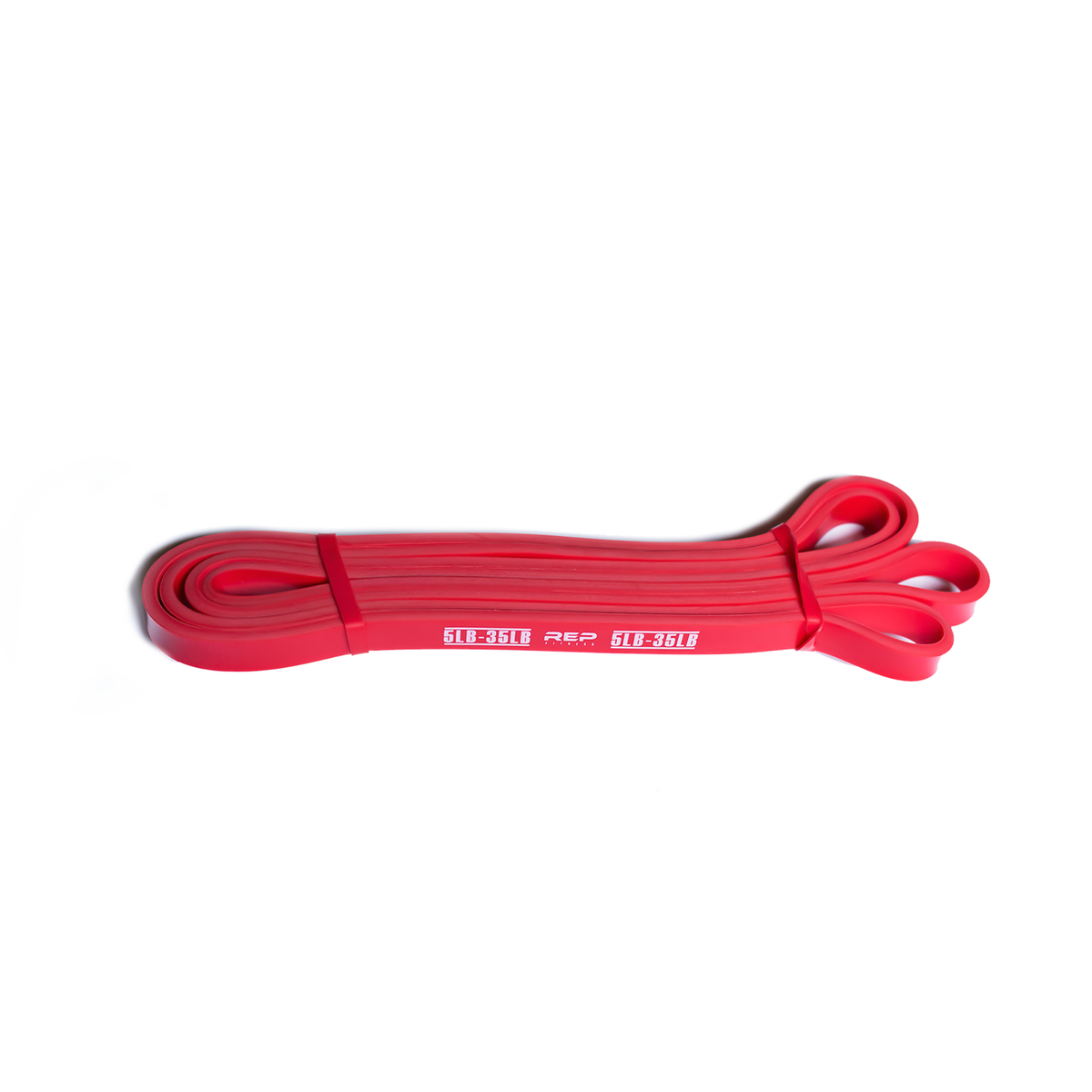 REP Fitness Workout Bands 0.5" 5-35 lb (Red) Resistance Bands