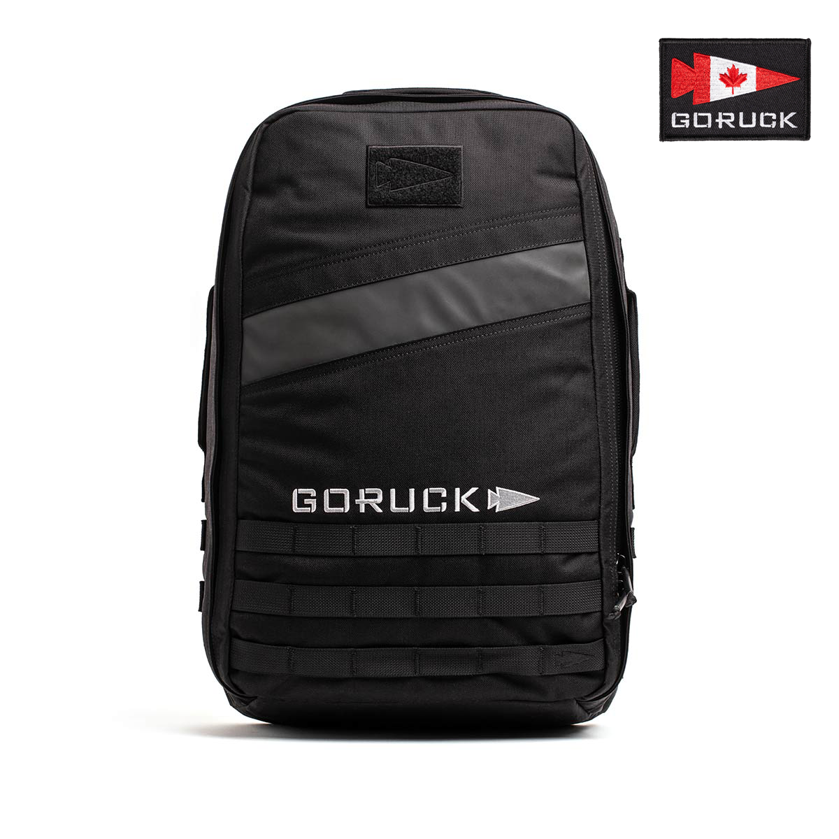 GORUCK Weighted Vest Black with Orange Interior Rucker 4.0 (25L)
