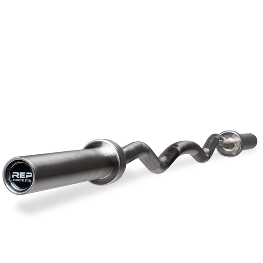 REP Fitness Barbells Stainless Steel Curl Bar
