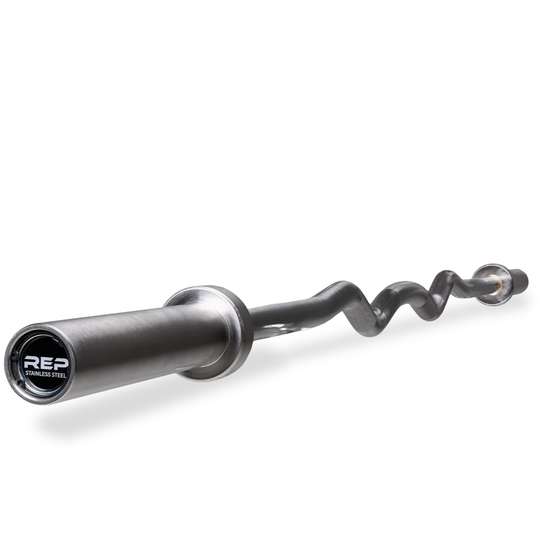 REP Fitness Barbells Stainless Steel Rackable Curl Bar
