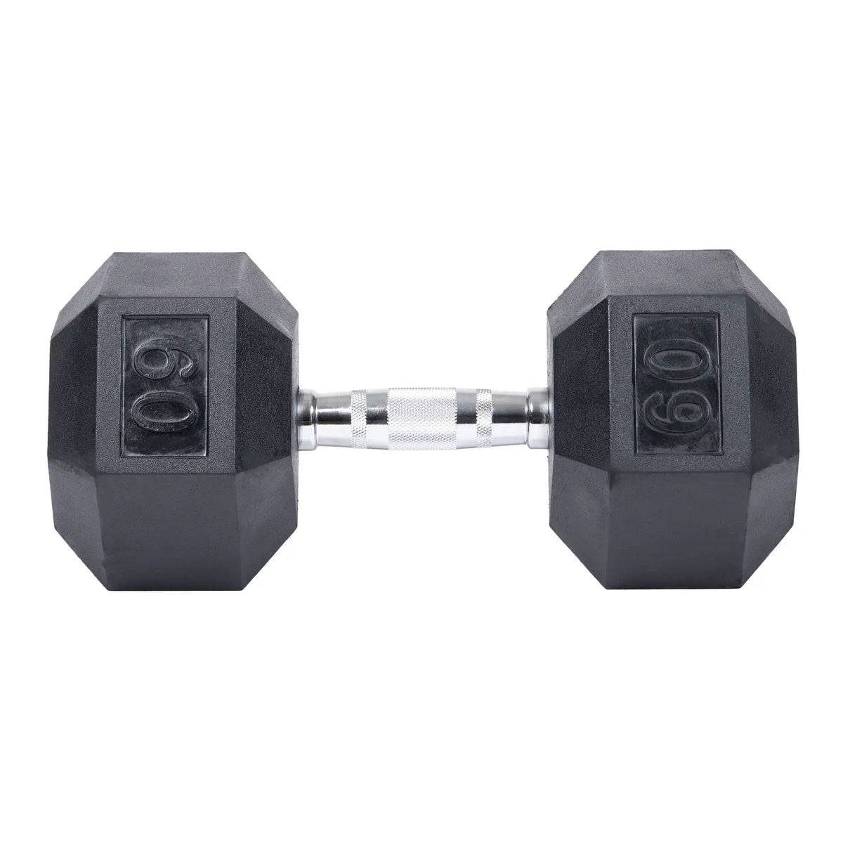 Northern Fitness Dumbbell 60 LB Rubber Hex Dumbbells