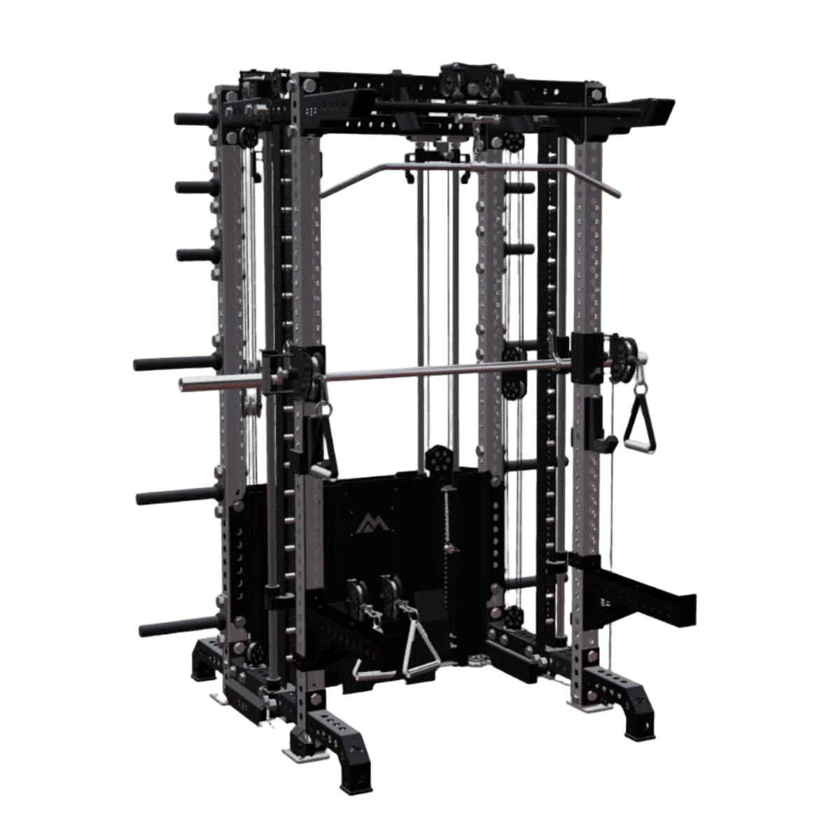 REP Fitness Functional Trainers 4-Post / 80" + 26" / Clear Coat Summit All-In-One Trainer with Ares 2.0