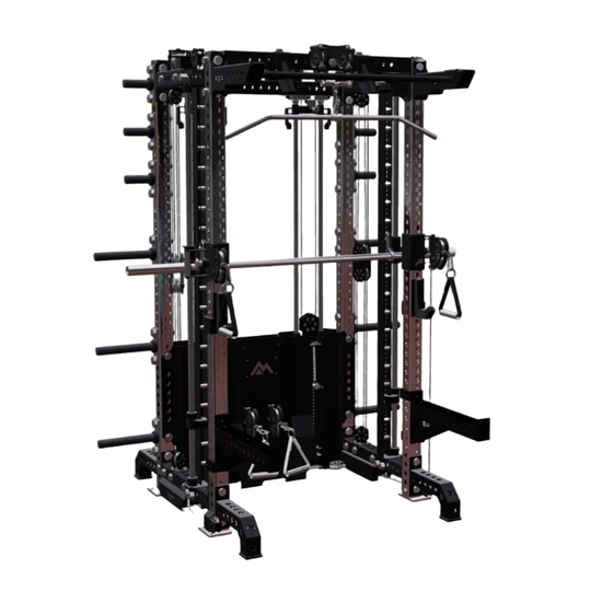 REP Fitness Functional Trainers 4-Post / 80" + 26" / Stainless Steel Summit All-In-One Trainer with Ares 2.0