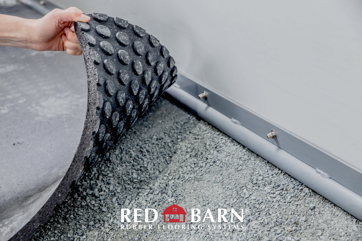 Red Barn Flooring 4' x 6' Rubber XF Stall Mat